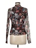 Assorted Brands Floral Black Long Sleeve Blouse Size M - photo 2
