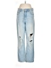 Miss Selfridge 100% Baumwolle Hearts Blue Jeans Size 6 - photo 1