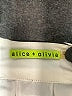 Alice + Olivia Stripes White Formal Skirt Size 4 - photo 4
