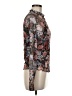 Assorted Brands Floral Black Long Sleeve Blouse Size M - photo 4