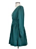 Unbranded 100% Polyester Solid Teal Casual Dress Size S - photo 5
