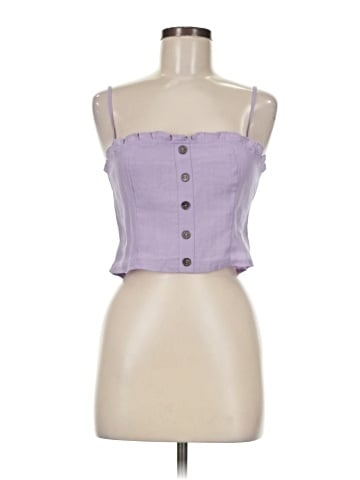Olivaceous Sleeveless Blouse (view 1)