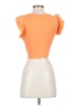 Zara Orange Short Sleeve Top Size S - photo 2