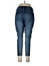 Jennifer Lopez Solid Blue Jeans Size 12 (petite) - photo 2