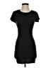 Red Paint Tweed Black Casual Dress Size S - photo 1