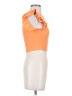 Zara Orange Short Sleeve Top Size S - photo 4