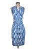 J. McLaughlin Blue Cocktail Dress Size XS - photo 1