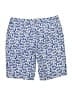 Talbots Print Blue Shorts Size 4 - photo 2