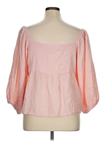 Michael Stars 3/4 Sleeve Blouse (view 2)