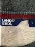 Lands' End 100% Cotton Print Ivory Pullover Sweater Size S - photo 7