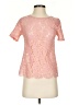 Just Fab Pink Short Sleeve Top Size XS - photo 1