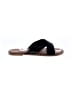 Unbranded 100% Leather Black Sandals Size EU 38 - photo 1