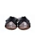 Unbranded 100% Leather Black Sandals Size EU 38 - photo 2