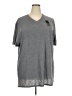 Apt. 9 Gray Short Sleeve T-Shirt Size XXL - photo 1