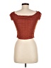 Forever 21 Orange Short Sleeve Top Size M - photo 2