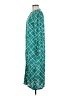 Assorted Brands Argyle Teal Casual Dress Size M (estimated) - photo 5