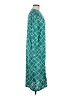 Assorted Brands Argyle Teal Casual Dress Size M (estimated) - photo 4