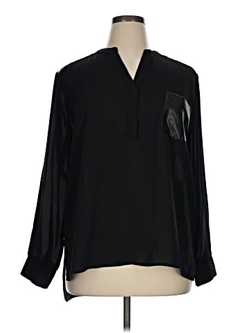 Ellen Tracy Long Sleeve Blouse (view 1)