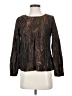Amadi Brown Long Sleeve Blouse Size XXS - photo 1