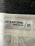 Just Black Ivory Jeans Size 27 waist - photo 7