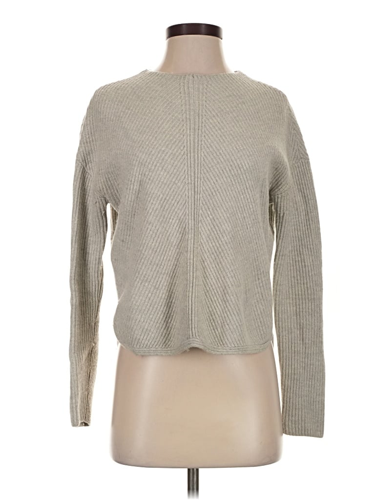 Pre-owned Babaton Pullover Sweater In Gray