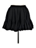 AvidLove 100% Polyester Solid Black Casual Skirt Size M - photo 1