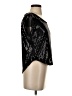 just ginger Black Short Sleeve Top Size S - photo 4