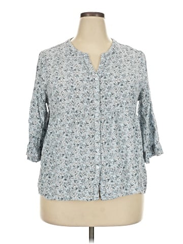 Jones & Co 3/4 Sleeve Blouse (view 1)