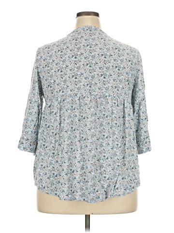 Jones & Co 3/4 Sleeve Blouse (view 2)