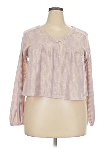 Peach Love Pullover Sweater (view 1)