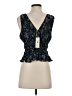 Ramy Brook 100% Polyester Blue Sleeveless Blouse Size S - photo 2