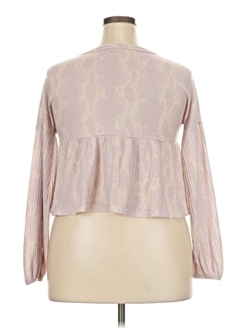 Peach Love Pullover Sweater (view 2)