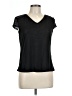 Shein Black Short Sleeve Top Size L - photo 1