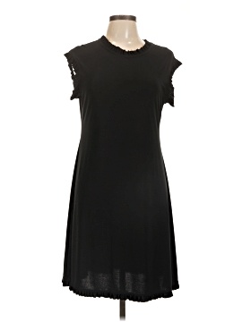 dark blue a line dress Indiana V-Neck Corset Ruffle A-Line Formal Dress main image 1