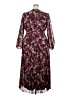 Studio One 100% Polyester Burgundy Casual Dress Size 18 - photo 2