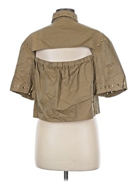Koché Short Sleeve Button-Down Shirt (view 2)