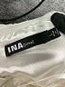 INA 100% Polyester White Cocktail Dress Size L - photo 4