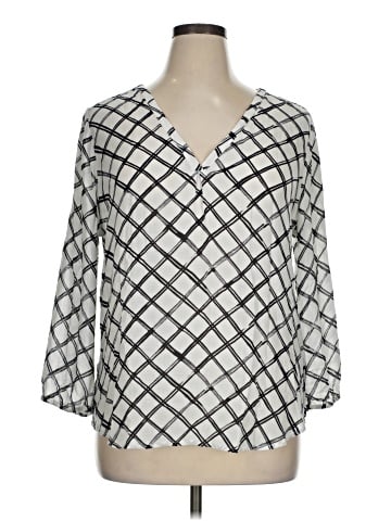 Lucky Brand 3/4 Sleeve Blouse (view 1)