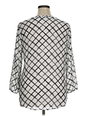 Lucky Brand 3/4 Sleeve Blouse (view 2)