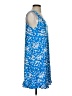 Unbranded 100% Polyester Floral Blue Casual Dress Size Sm - Med - photo 4