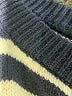 Unbranded 100% Polyester Stripes Blue Pullover Sweater Size L - photo 7