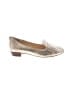 VC Signature Metallic Gold Flats Size 6 1/2 - photo 1