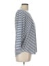 Xersion Stripes Gray 3/4 Sleeve Top Size L - photo 4