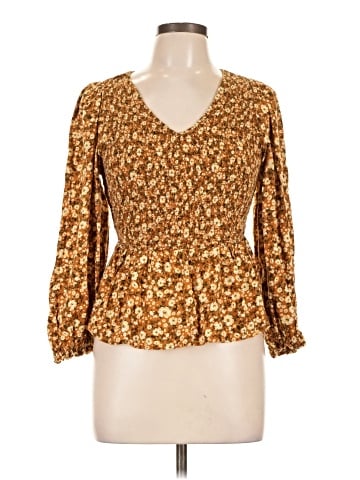 Old Navy 3/4 Sleeve Blouse (view 1)