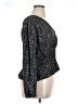 Universal Thread 100% Polyester Black Long Sleeve Blouse Size XL - photo 4