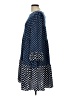 Suzanne Betro Polka Dots Blue Casual Dress Size L - photo 5