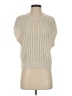 Splendid Ivory Short Sleeve Turtleneck Size XS - photo 1