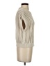 Splendid Ivory Short Sleeve Turtleneck Size XS - photo 4