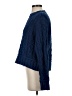 Lucky Brand Chevron-herringbone Blue Pullover Sweater Size XS - photo 5