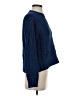 Lucky Brand Chevron-herringbone Blue Pullover Sweater Size XS - photo 4